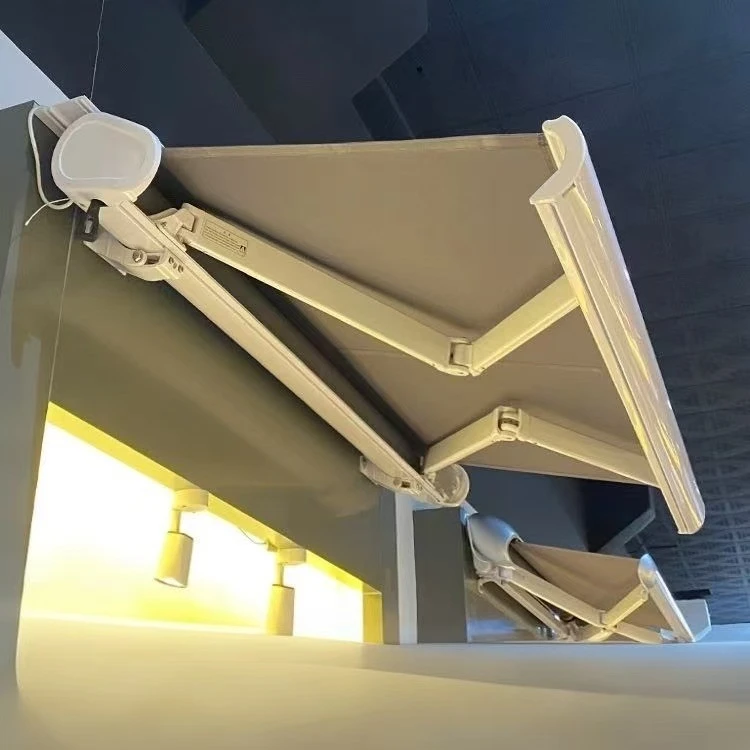 Curved Arm Retractable Awning factory